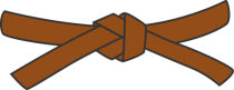479px-Judo_brown_belt_svg