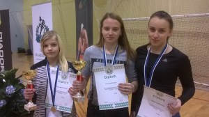  А.Мехиляйнен, В.Степанова, Д.Токманцева.